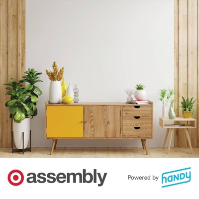 Console Table Assembly powered by Handy