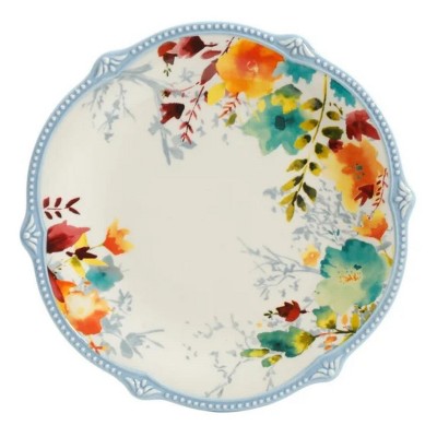 LunaLulinlk Willow 4-Piece Dinner Plate Set