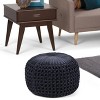 Vanessa Round Pouf - Wyndenhall - image 2 of 4