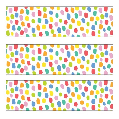 Creative Teaching Press® Core Decor Colorful Messy Dots Ez Border, 48 ...