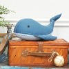 C&F Home Whale Shaped Applique and Embelishe Accent Pillow, 7.87" x 15.7" - 3 of 4