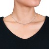 EVERLY JEWELRY | 14K Gold Diamond Cut Cable Necklace with Chain, 16 inc - 3 of 4