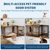 Dog Crate Furniture, 42.1" L Wooden Dog Kennel for Indoor Use, Stylish Dog Cage End Table - 4 of 4