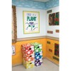 Classroom Keepers® Storage Totes, 6 Assorted Polka Dot Colors, 10-1/8"H x 12-1/4"W x 15-1/4"D, Pack of 6 - 4 of 4