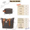 Dexmalle Softside Luggage Expandable 3 Piece Set Suitcase - 4 of 4