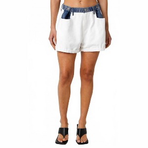 Women's Kenzie Denim Shorts - OLIVACEOUS - 1 of 4