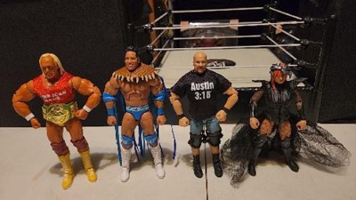 FIGURAS DE ACCION WWE THEN NOW FOREVER SURTIDAS - JUGUETES PANRE