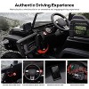 Red 24V 2 Seater Ride On Car, Electric Truck for Big Kids Ages 3-8, Ride On Toy with 5.5MPH Max Speed, Remote Control - 3 of 4