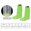 Unique Bargains Waterproof Outdoor Protective Zipper Rain Snow Boot Shoe Gaiters 1 Pair Green - 2 of 4