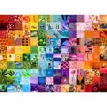 Brain Tree - Vibrant Tiles 1000 Piece Puzzles for Adults-Jigsaw Puzzles-With 4 Puzzle Sorting Trays- Random Cut - 27.5"Lx19.5"W