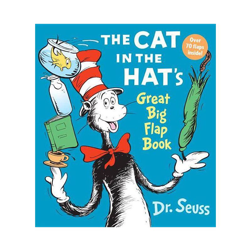 The Cat in the Hat Great Big Flap Book - by Dr. Seuss (Board Book), 1 of 2