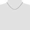 Black Bow Jewelry 2.25mm, 14k White Gold, Solid Parisian Wheat Chain Necklace - 2 of 4