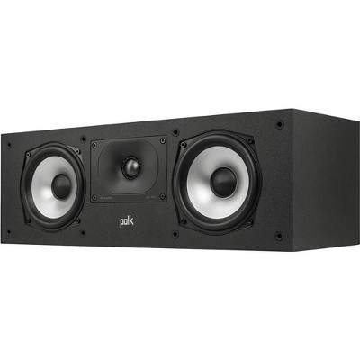 Polk Audio MXT30 Monitor XT30 Black High-Resolution Center Channel Speaker