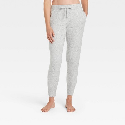 Women's Sweater Lounge Jogger Pants - Stars Above™ Light Gray XS