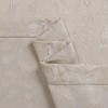 Kate Aurora Robyn Leaf Raised Jacquard Lux Fabric Shower Curtain - 72" x 72" - 2 of 4