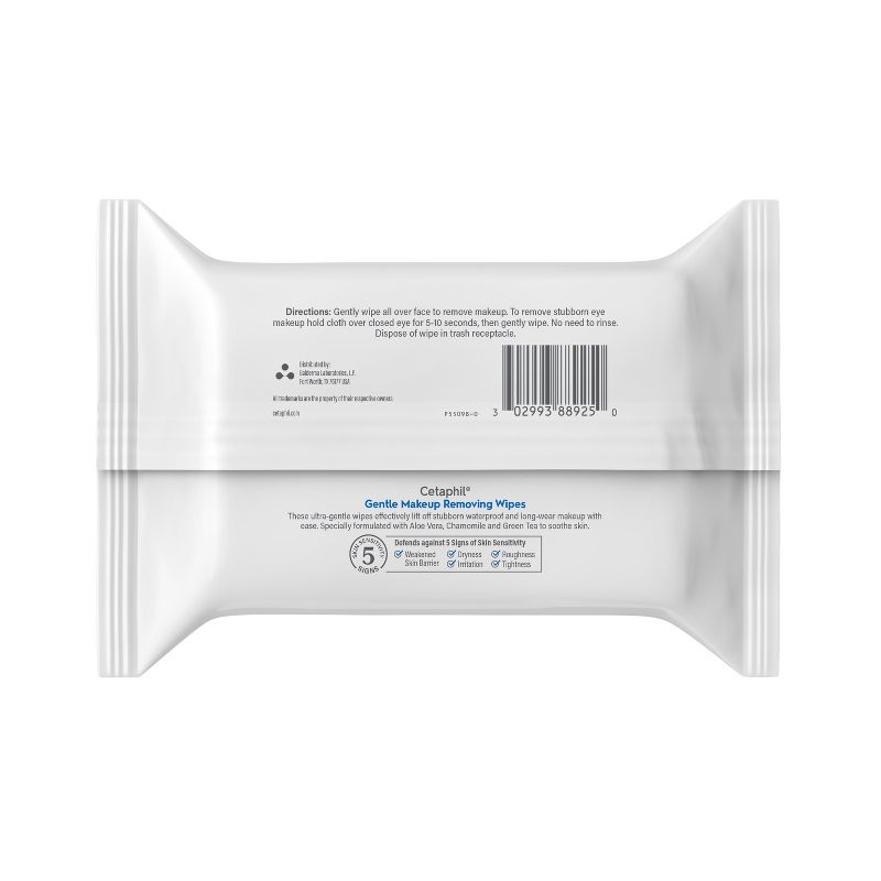 Cetaphil Makeup Removing Wipes - Unscented - 25ct, 5 of 8