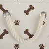 Bone Dry Polyester Pet Bin Paw - 4 of 4