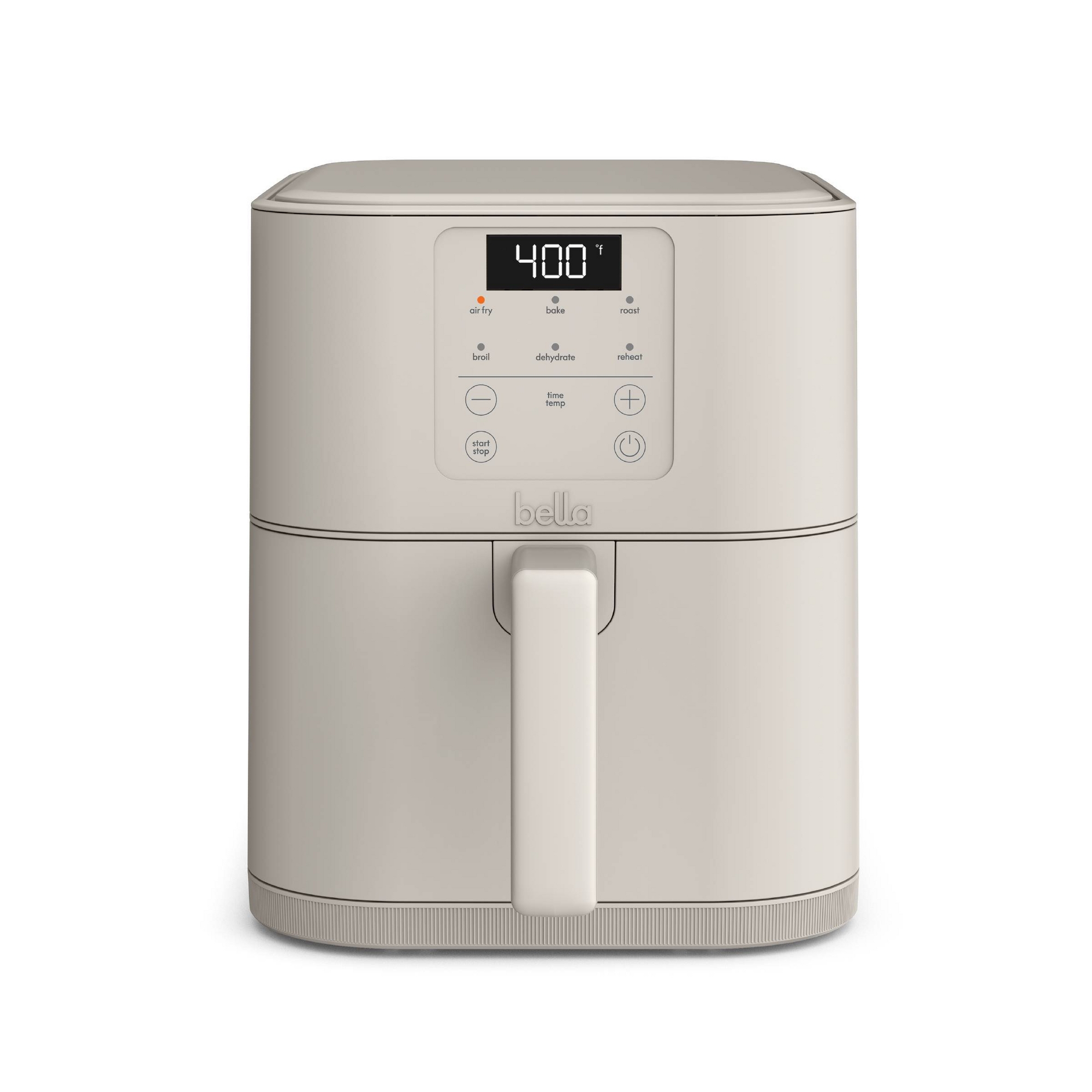 bella 6qt Slim Air Fryer Oatmilk