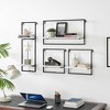 4pc Framed Wall Shelf Set - Danya B. - 4 of 4