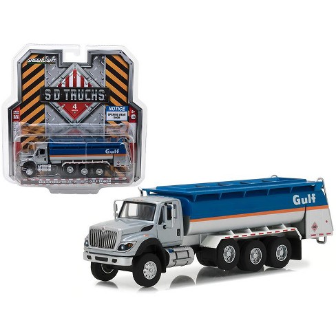 2018 International Workstar Gulf Oil Tanker Truck S D Trucks Series 4 1 64 Diecast Model By Greenlight Target