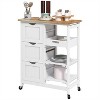LunaLulinlk Kitchen Sideboard/ Storage cabinet/Coffee Bar Cabinet - 3 of 4