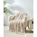 Noble House Super Comfy and Extra Cozy Microplush Tala Throw Blanket (50" x 60") - Tala