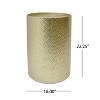 Okak Side Table Set of 2 Outdoor/Indoor, Modern Metal End Table CoffeeTable Decorative Garden Table for Living Room Yard Balcony - 3 of 4