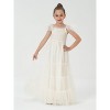 2Bunnies Girls' Vintage Boho Smocked Bodice Ruffle Dress - 4 of 4