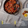 Lodge 10" Chef Collection Cast Iron Skillet: Pre-seasoned for frying, searing, and more. A kitchen essential for versatile cooking. - 4 of 4