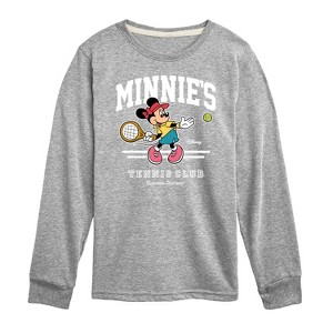 Boys' - Disney - Minnies Tennis Club Long Sleeve Graphic T-Shirt - 1 of 4