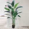 Modern Decor Artificial Bird of Paradise Tree for Indoor Outdoor Home Office Perfect Housewarming Gift - 2 of 4