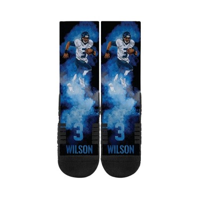 NFL Seattle Seahawks Russell Wilson Athletic Socks - M/L