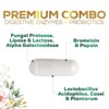 Digestive Enzymes with Probiotics - Probiotic Multi Enzymes with Probiotics and Prebiotics for Digestive Health - 120 Capsules - 4 of 4