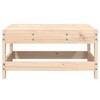 vidaXL Patio Footstool Solid Wood Pine - 3 of 4