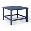 WestinTrends Malibu Kids 5-Piece HDPE Outdoor Square Patio Dining Table and Chairs Set - 4 of 4
