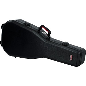 Gator TSA ATA Molded Acoustic Guitar Case Black Black - 1 of 4
