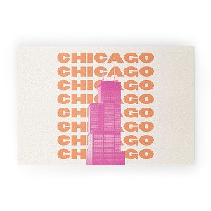 April Lane Art Chicago Willis Tower 30" x 20" Welcome Mat - Society6 - 1 of 3