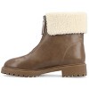 Journee Collection Womens Fynn Almond Toe Block Heel Ankle Booties - 2 of 4