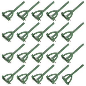 Unique Bargains Plastic Triangle Wedding Bridegroom Safety Pins - 1 of 4