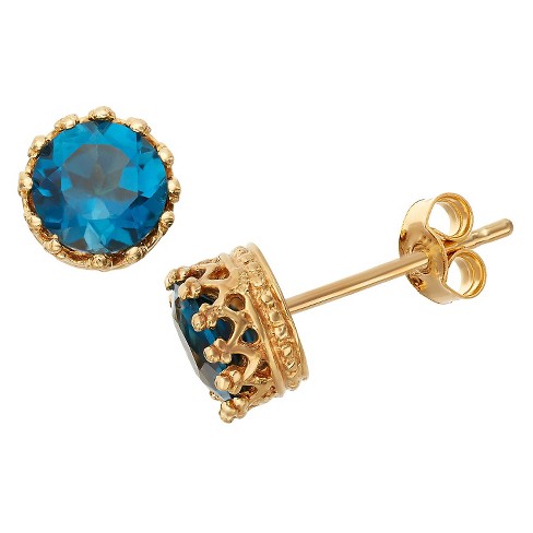 Target blue sale earrings