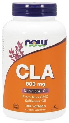 CLA 1000 Mg (800mg of CLA) by Now Foods  -  180 Softgel