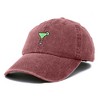 Dalix Cocktail Embroidered Cap Cotton Baseball Cute Cool Dad Hat Womens - 4 of 4
