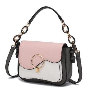 MKF Collection Fantasia Solid Vegan Leather  Women's Crossbody Bag by Mia K - 1 of 4