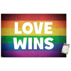 Trends International Love Wins Unframed Wall Poster Prints - 1 of 4