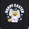 Women's - SpongeBob Squarepants - Hoppy Easter Lightweight French Terry Wide Neck Long Sleeve Shirt - 2 of 4