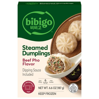 Bibigo Frozen Beef Pho Steamed Dumplings - 6.6oz