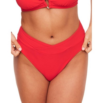 Adore Me Women's Coraline High Waisted Swimwear Bottom