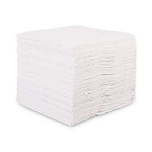 Boardwalk DRC Wipers, 12 x 13, White, 90 Bag, 12 Bags / Carton - 1 of 4