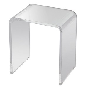 VEVOR Acrylic End Table, C-Shaped Lucite Side Table, Clear Acrylic Side Table for Drink, Food, Snack used in Living Room, Bedroom, and Study - 1 of 4