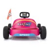 Whisen Kids Go-Kart Ride-On Car with 4-Wheels,  Cushioned Seat and Adjustable Safety Belt - 4 of 4